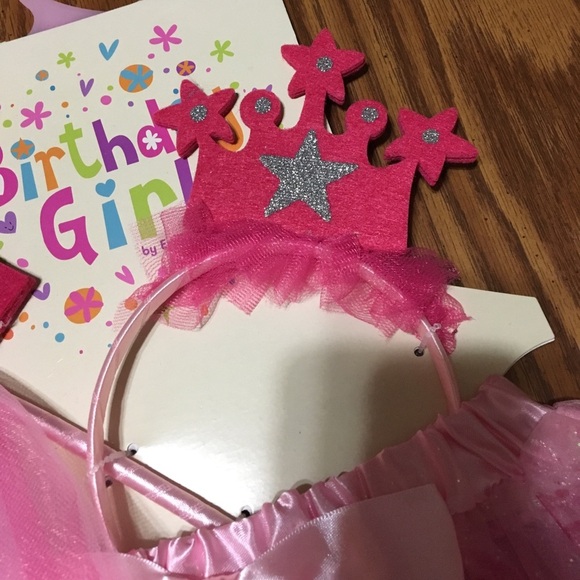 Birthday Girl Princess 3pc Skirt Set - Picture 5 of 7